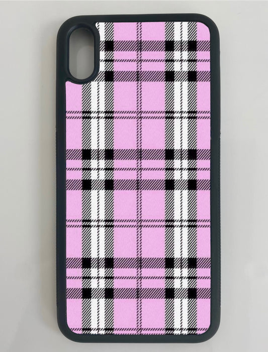 Pink Plaid Phone Case