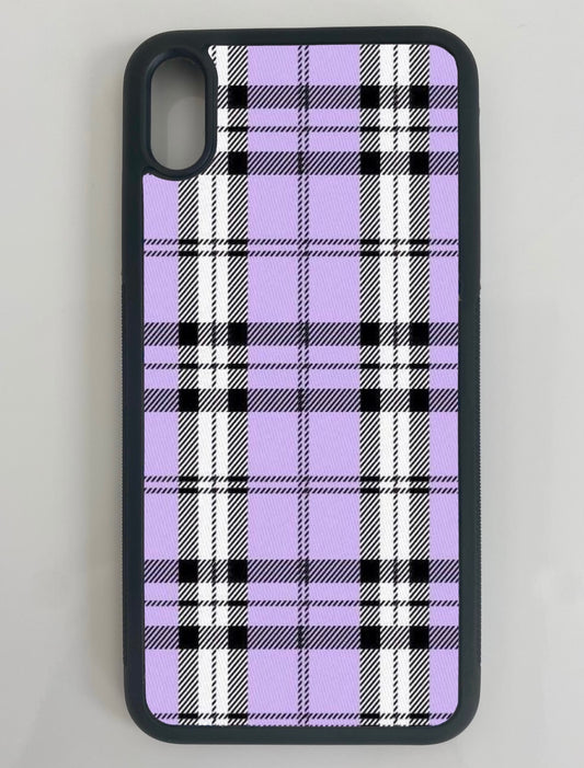 Purple Plaid Phone Case