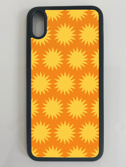 Orange Sun Phone Case