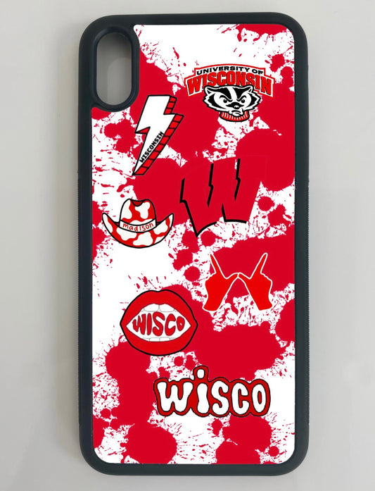 University of Wisconsin Inspired Phone Case