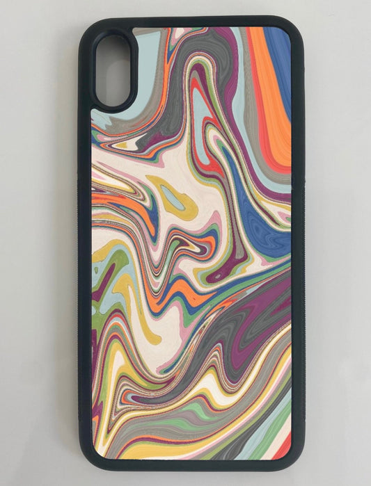 marble swirl phone case